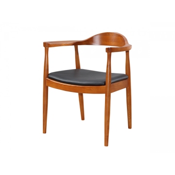 芜湖高档实木扶手餐厅椅子