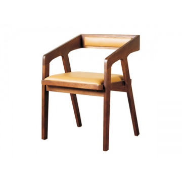 晋城北欧风格实木扶手椅子