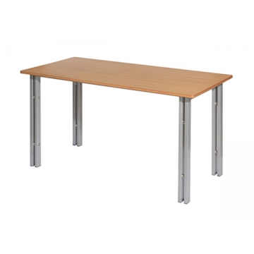 临汾钢木餐桌，防火板桌子