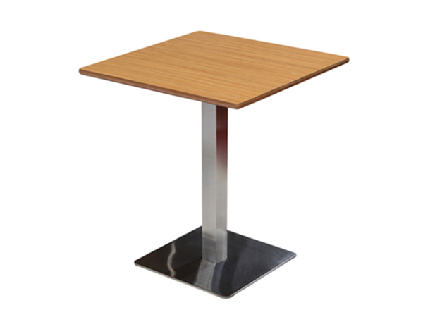 延安钢木桌子，防火板餐桌