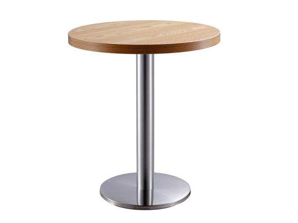 圆餐桌，安阳钢木餐厅桌子