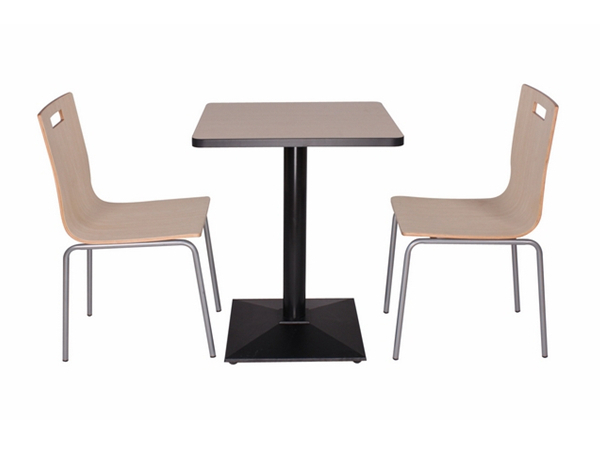 食堂桌椅，许昌钢木餐桌椅