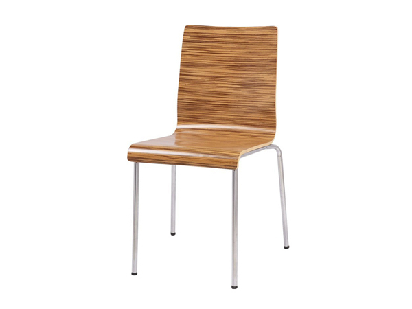 钢木餐椅，枣庄汉堡店椅子