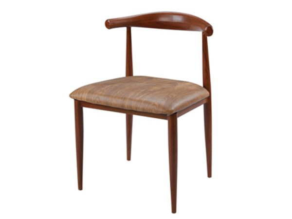 铁艺木纹椅子，威海家具店