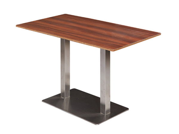 太原钢木家具，防火板餐桌