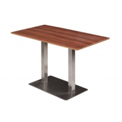 钢木桌，泉州防火板快餐桌