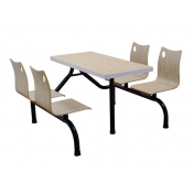 钢木桌椅，抚州食堂餐桌椅