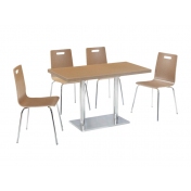 衢州钢木桌椅，食堂餐桌椅