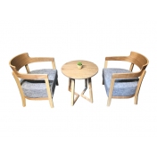 淮南咖啡厅实木桌子和椅子