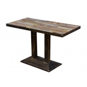 主题餐桌，威海钢木西餐桌