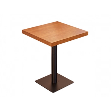 玉树钢木家具，钢木西餐桌