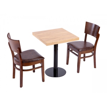 一桌两椅，鹤岗料理店桌椅