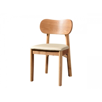 奶茶店椅子，通化实木餐椅