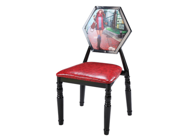 铁艺餐椅，唐山工业风餐椅