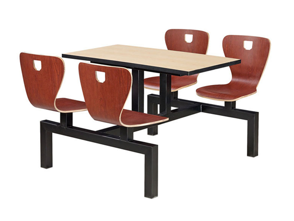 食堂餐桌椅，邯郸钢木桌椅