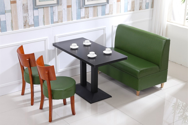 银川市餐饮桌椅和卡座沙发