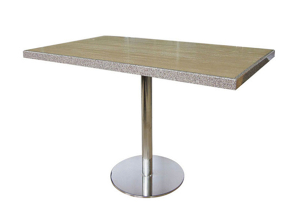 钢木西餐桌，白银家具市场