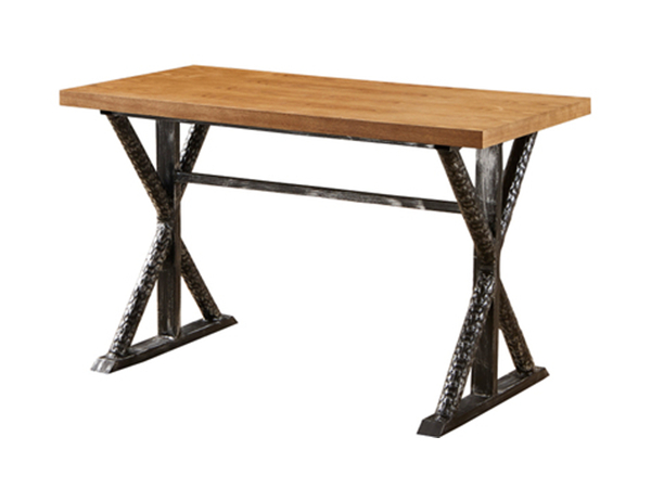钢木西餐桌，天水西餐家具