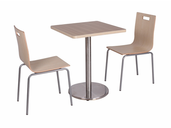 食堂餐桌椅，定西钢木桌椅