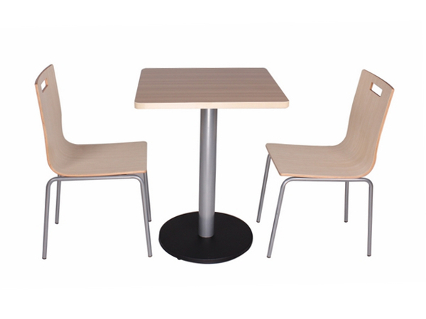 海东分体桌椅，钢木餐桌椅