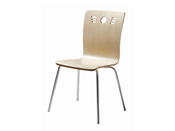 钢木餐椅，海南州曲木椅子
