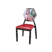 铁艺餐椅，唐山工业风餐椅