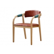廊坊北欧风格实木扶手椅子