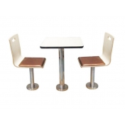 固定桌椅，牡丹江钢木桌椅
