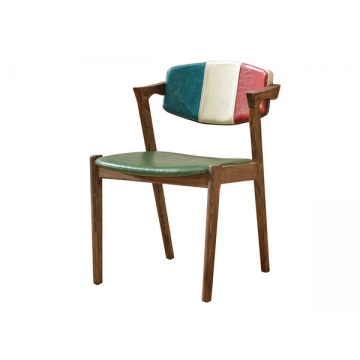 丹东实木扶手主题餐厅椅子