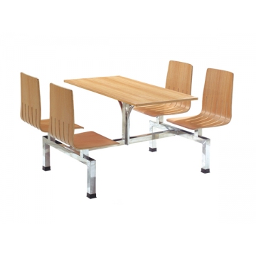 钢木餐桌椅，营口饭堂桌椅