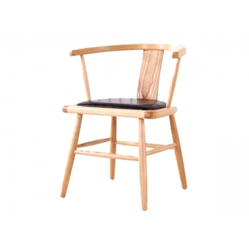 阿拉善盟北欧实木餐厅椅子