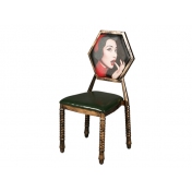 铁艺餐椅，阿拉善家具市场