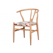 哈密时尚主题铁艺木纹椅子