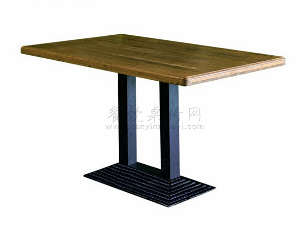 胡桃里钢木桌 CZ-ZT057