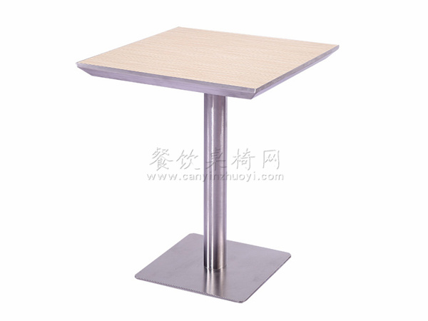 快餐厅钢木桌 CZ003