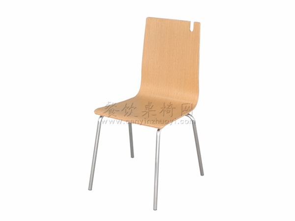 寿司店钢木椅 CY008