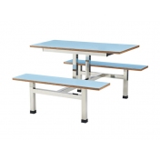 连体桌椅尺寸 LT014