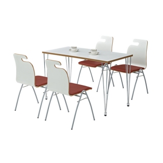 个性钢木桌椅 ZY-GM090