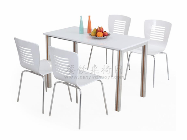 烤漆钢木桌椅 ZY-GM094