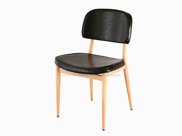 木纹铁艺椅子 CY-TM023
