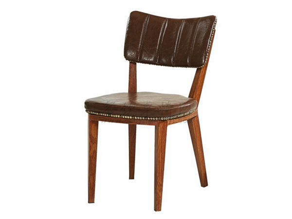 木纹铁艺餐椅 CY-TM024