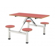 员工食堂桌椅 ZY-LT019