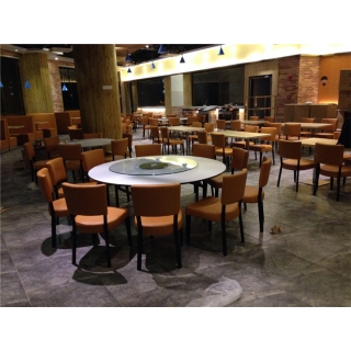 中式茶楼饭店桌椅家具定制