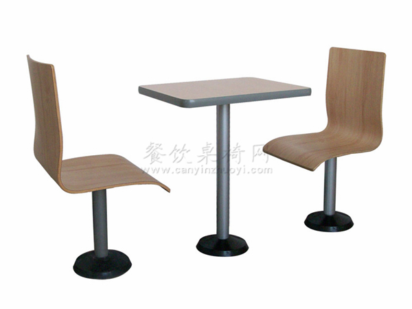 上海快餐桌椅，固定式桌椅