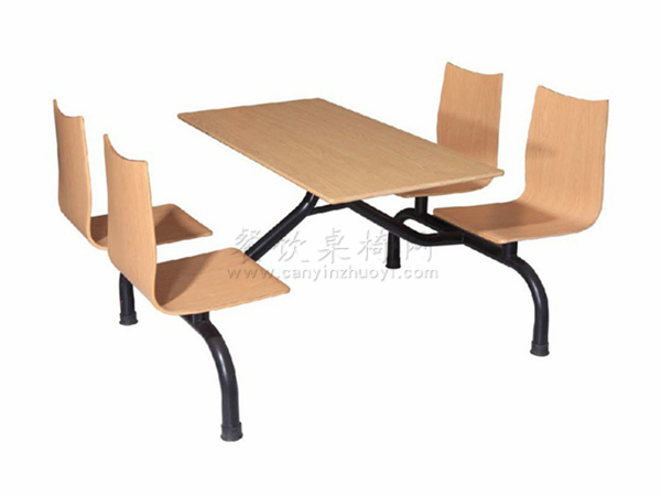 惠州快餐桌椅，连体餐桌椅