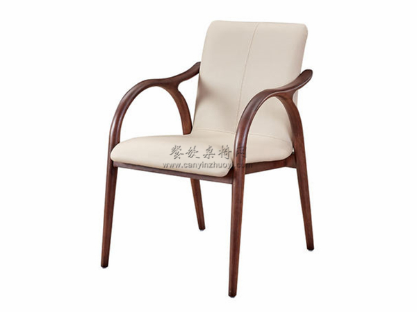 实木弯曲餐椅 CY-FS053