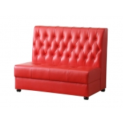 红色皮革沙发 SF-RB050