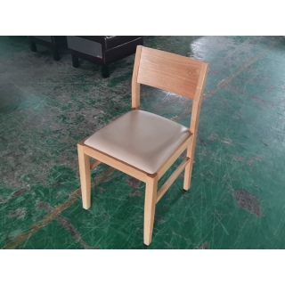 机关单位食堂实木材质椅子