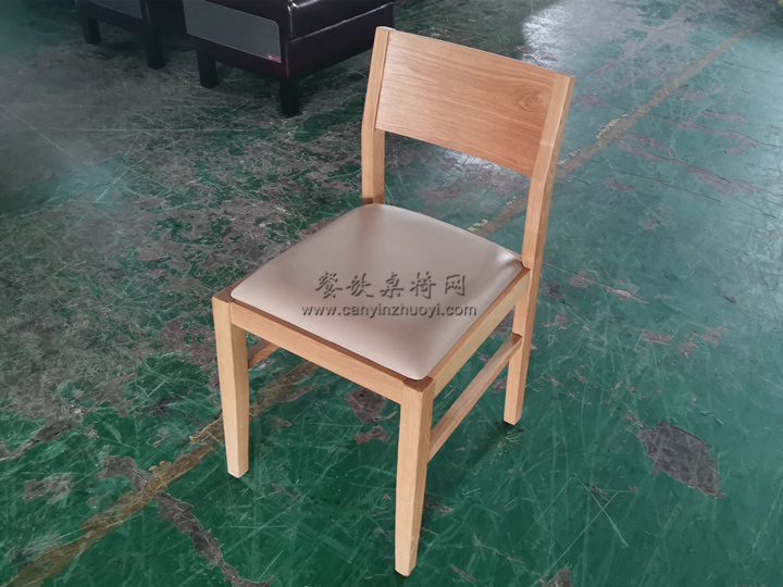 机关单位食堂实木材质椅子