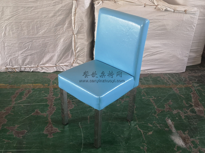 港式风格冰室皮革软包椅子